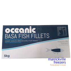 Basa Fillet 220/280 2x5kg Oceanic