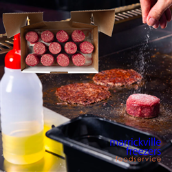 Burger Beef PUCK 36x113gr FEW & FAR