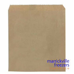 Bags Flat Brown 4 Wide 500