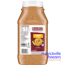 Sauce Burger 2.2kg Masterfoods