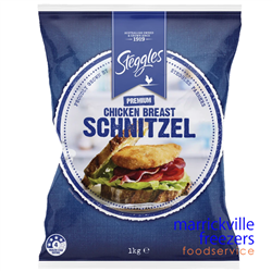 Chicken Breast Schnitzel PREMIUM 100gr 6x1kg Steggles