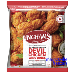 Chicken Devil Wings Ingham 5x1kg apx65pc