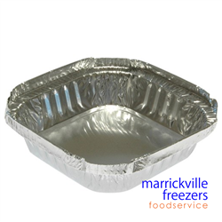 Container Foil Square Small 305ml ( 500 ) Capri