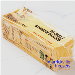 Cheese Hi Melt Burger Slice (96)  2.27kg PURE DAIRY