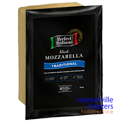 Cheese Mozzarella Block 10kg Perfect Italiano