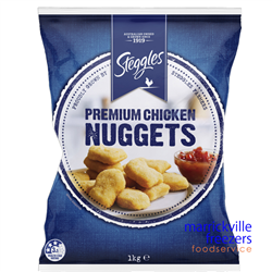 Chicken Nuggets Premium Breast Steggles 6kg