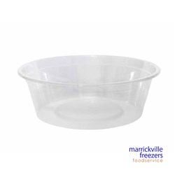 Container Plastic Round 225ml C8 100