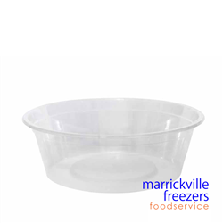 Container Plastic Round 225ml C8 100