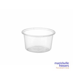 Container Plastic Round 440ml C16  50