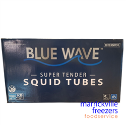 Squid Tubes U5 GIGAS Super Tender 5kg Blue Wave