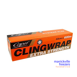 Clingwrap Dispenser 33cm x 600m CAPRI