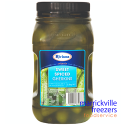 Gherkins Sweet Spiced 2.2kg Riviana