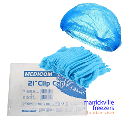 Hair Net BLUE Disposable Cap 1000