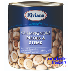 Mushroom Pieces and Stems 2.84kg RIVIANA