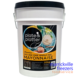 Mayonnaise Whole Egg 20lt Plate & Platter