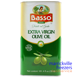Oil Olive Extra Virgin 4lt Basso