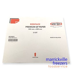 Paper Grease Proof 2CUT 330mm x 400mm RediPack