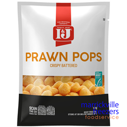 Prawns Pops Battered 1kg I&J