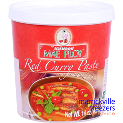 Paste Red Thai Curry 400gr Mae Ploy