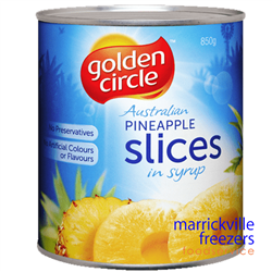 Pineapple Sliced 12x850 Golden Circle