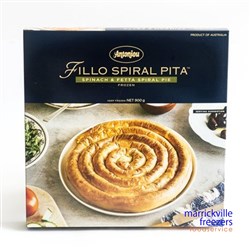 Pita Spiral Spinach & Fetta 900g Antoniou