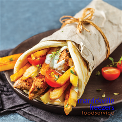 Souvlaki Bread Thin 10" 12x5 Mission