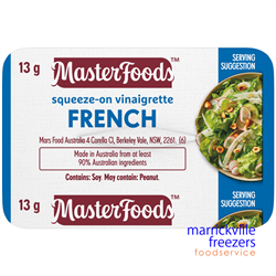 Sauce French Vin Portion Control Squeeze On 100X13g MasterFoods