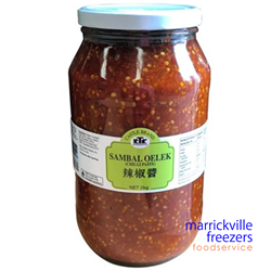 SAMBAL OELEK CHILLI PASTE 2KG