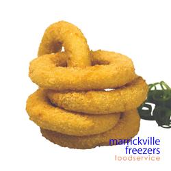 Squid Rings Large Crumbed Formed 1kg A&T