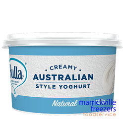 Yoghurt Aus Style Natural 100gx24 Bulla