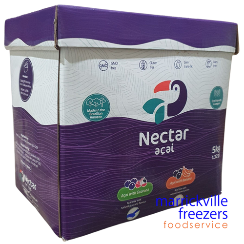ACAI Sorbet with Guarana 5kg NECTAR FRUITS