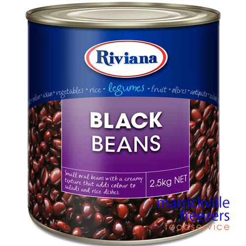 Black Beans Whole A10 RIVIANA