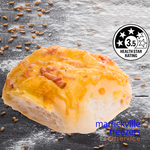 Bun Bacon and Cheese 24x75gr Good Tucker