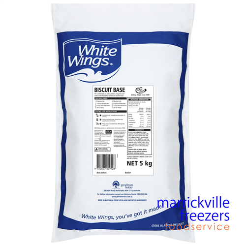 Biscuit Base White Wings 5kg