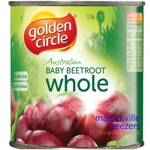 Beetroot Whole Baby 3kg Golden Circle