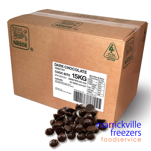 Chocolate Couverture Dark Bits 15kg NESTLE