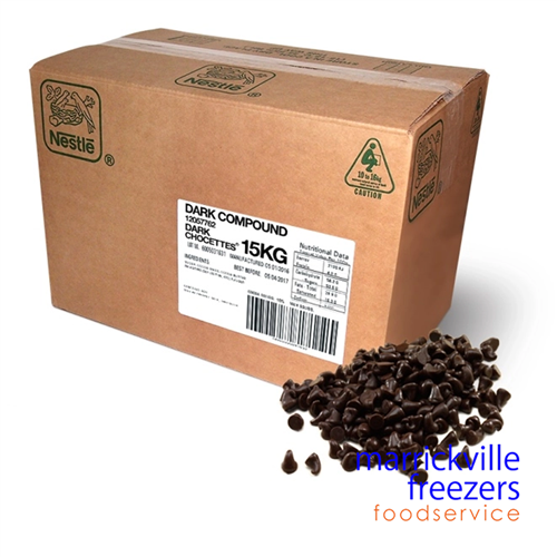 Chocettes DARK Compound 15x1kg Nestle