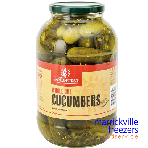 Cucumbers Dill Whole 2kg Sandhurst