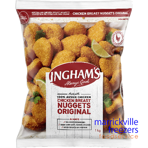 Chicken Nuggets Breast Inghams 5kg