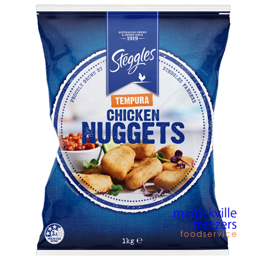 Chicken Nuggets Tempura Breast Steggles 6kg