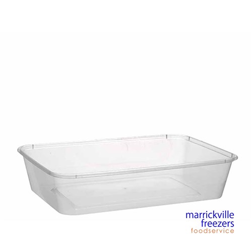 CONTAINER PLASTIC RECT 500ML  50