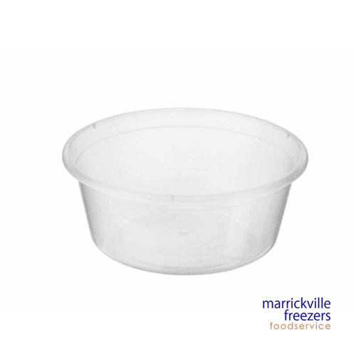 Container Plastic Round 280ml C10  100