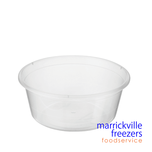 Container Plastic Round 280ml C10  100