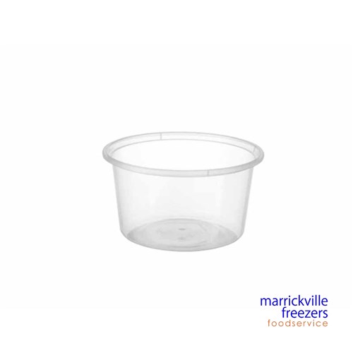 Container Plastic Round 440ml C16  50