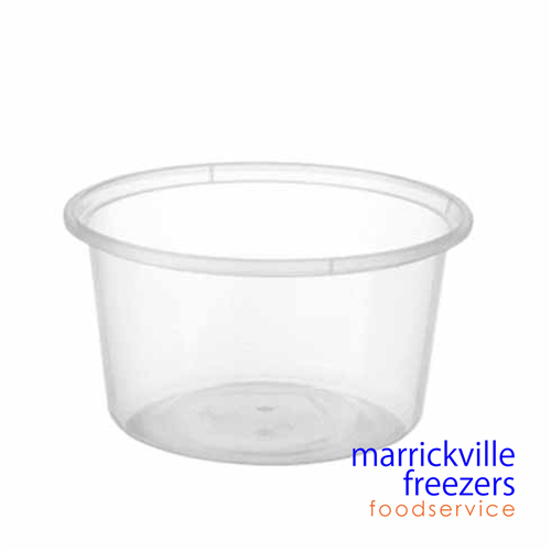 Container Plastic Round 440ml C16  50