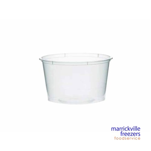 Container Plastic Round 540ml C20 50