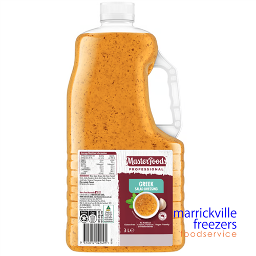 Dressing Greek 3lt Masterfoods