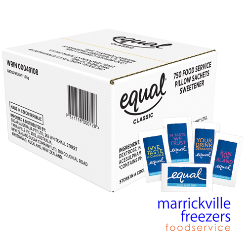 Equal Sweetener Pillow Sachets 750pc