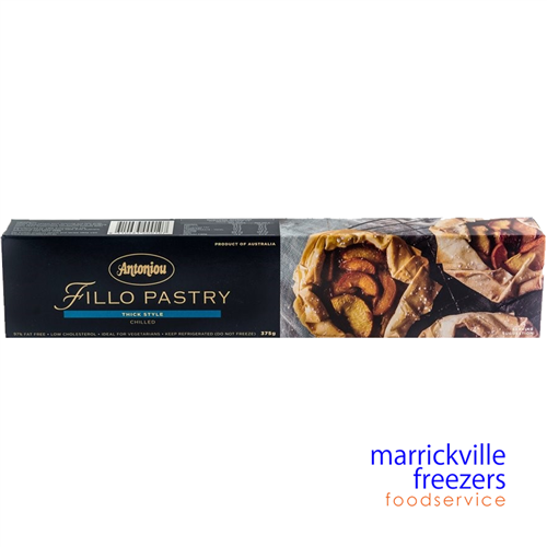 Pastry Fillo Antoniou CHILLED Thick 12x375gm