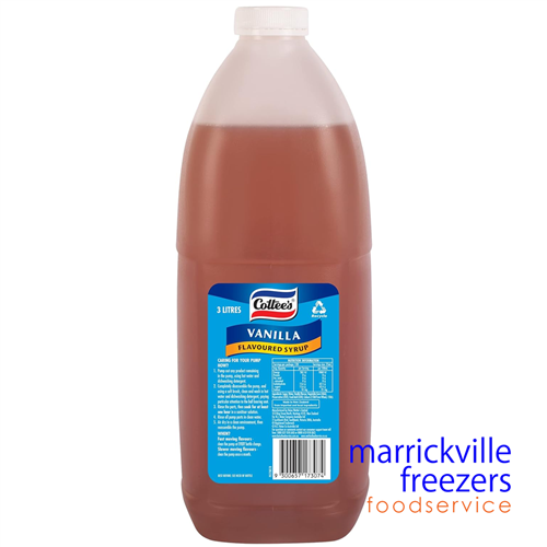 Flavour Vanilla Topping 3lt COTTEES